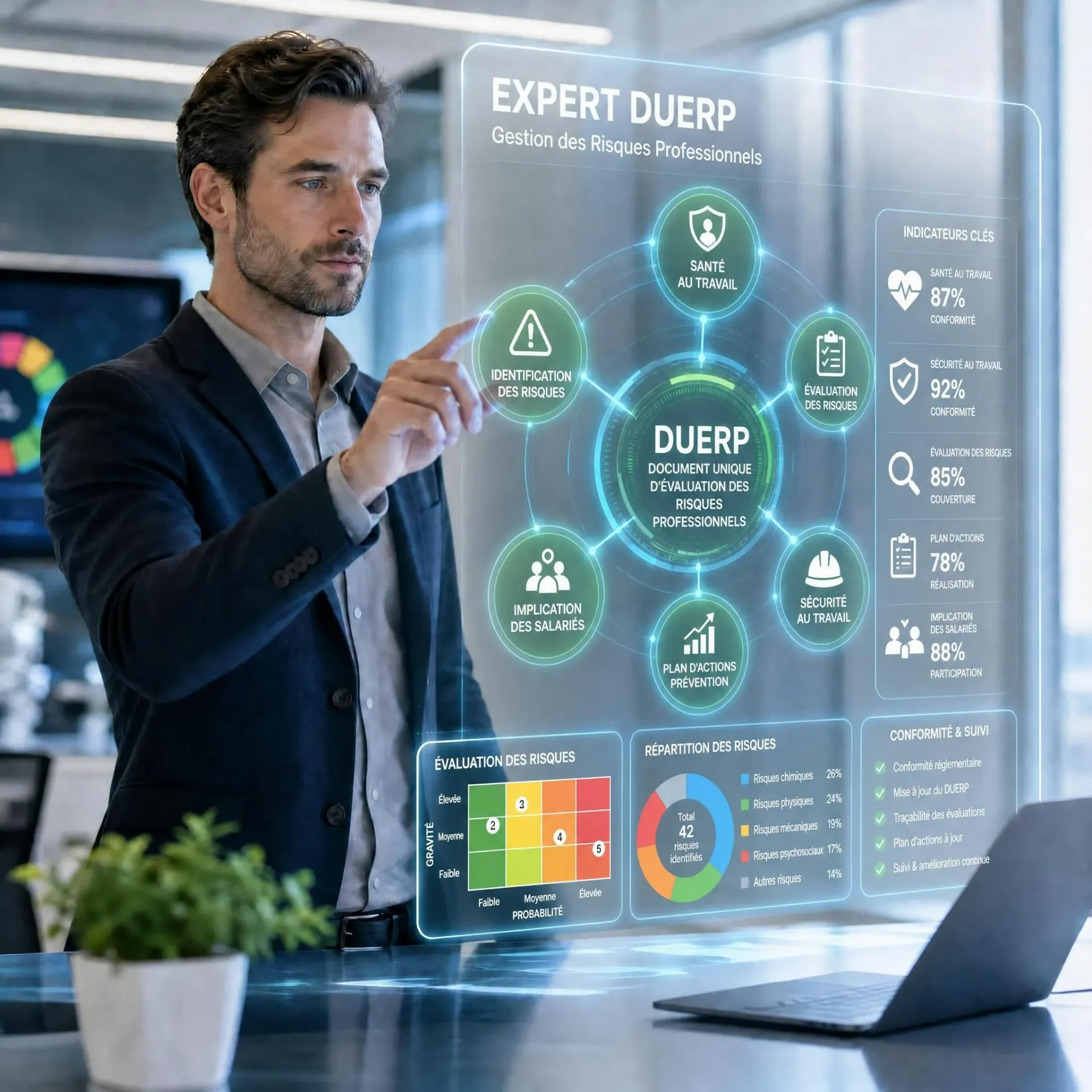 Expert DUERP - Document Unique Evaluation des Risques Professionnels
